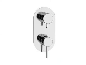 NEXT - Recessed single handle shower mixer with diverter by Rubinetterie Mariani - view 3